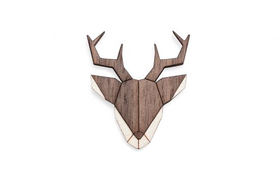 Deer Brooch