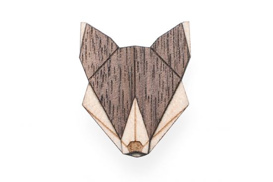 Wolf Brooch